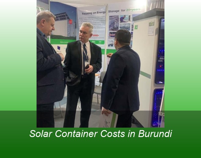 Solar Container Costs in Burundi